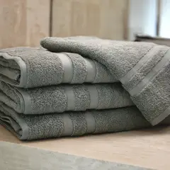 GENERICO - Toalla 140 x 75 cm de 650 gr Plomo - Platinum