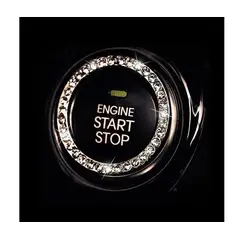 GENERICO - Borde de Botón de Encendido o Entrada de Llave de Auto