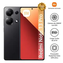 XIAOMI - Redmi Note 13 Pro 8GB+256GB MIDNIGHT BLACK