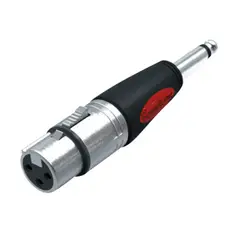 SOUNDKING - Adaptador de calidad Jack Canon A Plug Mono De 63mm
