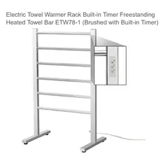 EVA DRY - TOALLERO ELECTRICO - ACERO INOXIDABLE