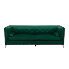 SHEGOSE - SG SOFA 3 CUERPOS MANTIS VERDE OSCURO