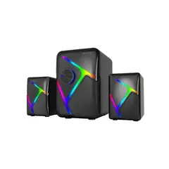 XTRIKE ME - Parlantes Gamer RGB Multimedia 2.1 para PC SK-610