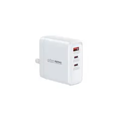 REMAX - Cargador De Pared Gun 65w 3 Puertos - BLANCO