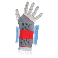 K6 FITNESS - Muñequera Deportiva Ortopédica Medicinal K6