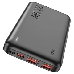 HOCO - POWER BANK 10000 MHA Carga Rapida 22W J101 Para android y iphone