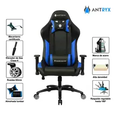 ANTRYX - SILLA GAMING ANTRYX CHALLENGER AZUL