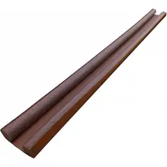 GENERICO - Pack de 2 Burlete Espuma Protector Puerta Bloqueador Polvo Suciedad MARRÓN