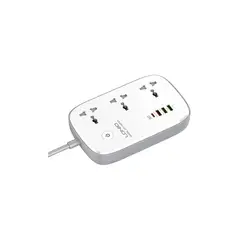 LDNIO - Extensión WiFi Inteligente 10A SCW3451 con Puertos USB Tipo C
