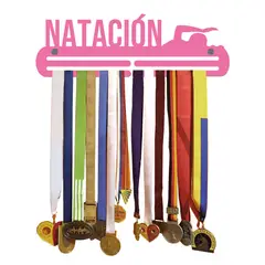 GENERICO - Medallero Natación rosado