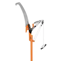 TRUPER - Cortador de ramas altas mango telescópico 3.6 m fibra vidrio