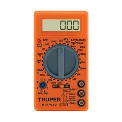 Truper - Multímetro Digital Cacero Escolar TRUPER 10400