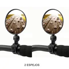 ALPHAVIL - Combo 2 Espejos Retrovisor Ajustable para Bicicleta
