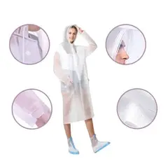 GENERICO - IMPERMEABLE PARA LLUVIA ADULTO UNISEX ECO PREMIUM