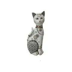 GENERICO - GATO DECOR 13 cm x 8 cm x 28 cm (437-049058)