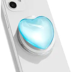 GENERICO - Popsocket Magsafe para Kindle y celular - Corazon Celestial Blue