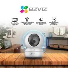 EZVIZ - CAMARA H6C IP PT INTERNA 4MP 2K WIFI 24GHZ