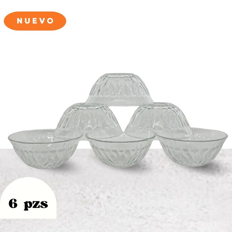 Set X 6 Dulceras Mod. Estrella Caja
