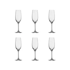 SCHOTT ZWIESEL - Set de 6 Copas para Champagne 228 ml Modelo Ivento -