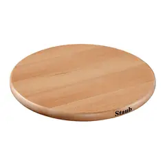STAUB - Salvamanteles Magnético de Madera Redondo de 16.5 cm – STAUB