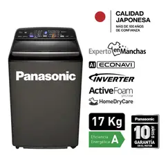 PANASONIC - Lavadora 17kg NA-FS17P8TRH
