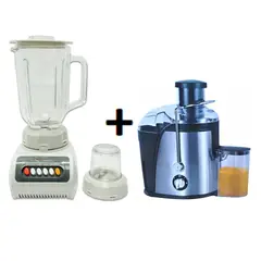 ROYAL - Combo Licuadora + Extractor Nationalizer