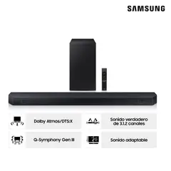 SAMSUNG - Soundbar Bluetooth 312 CH HW-Q600CPE - Nuevo
