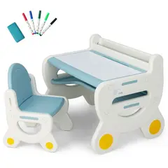 PERU IMPORTACIONES - Mesa Escritorio Pizarra Infantil Multifuncional