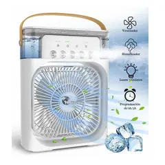 GENERICO - Mini Aire Acondicionado Enfriador Ventilador Portátil Auto Oficina