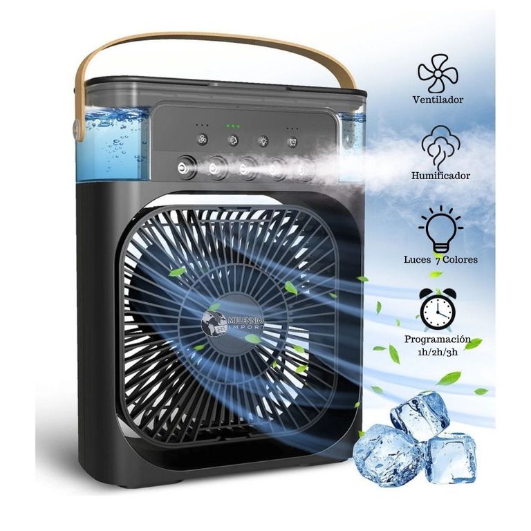 Ventilador Con Humificador Y Enfriador Aire Acondicionado
