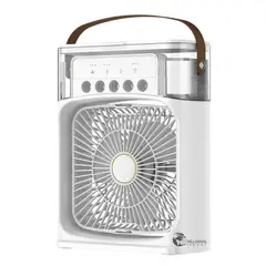 GENERICO - Mini Aire Acondicionado Enfriador Ventilador Portátil Auto Oficina