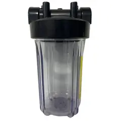 PURIFI CARE - Portafiltro transparente con purga 45x10x1