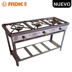 FADIC - Cocina A Gas 3 Hornillas FSI03- 23 Fadic