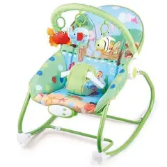 IDEAL - Silla Mecedora Musical con Vibrador Verde