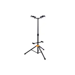HERCULES - Soporte Doble para Guitarra o Bajo GS422B PLUS