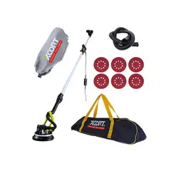 XCORT - LIJADORA TELESCÓPICA DE DRYWALL PARA PARED Y TECHO 900W XSF02-225L