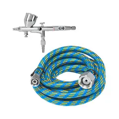 TRUPER - Kit aerografo de gravedad con vaso fijo + manguera