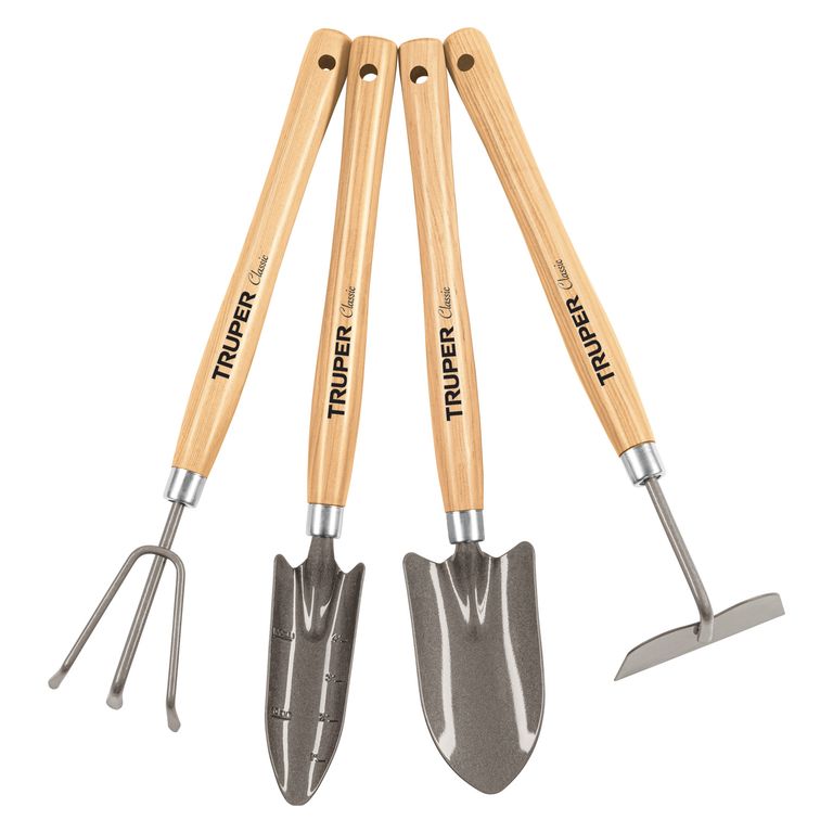 Juego de 4 herramientas de 15" para jardín COD 15040 Truper