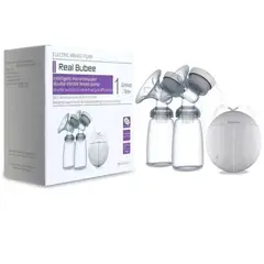 GENERICO - Extractor Eléctrico Doble de Leche Materno FREE BPA