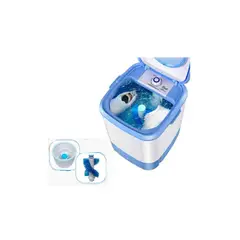 GENERICO - Mini Lavadora 6,5kg Tambor De Acero Inox Lava Enjuaga Centrifuga ZAPATILLAS  PRENDAS PEQUEÑAS