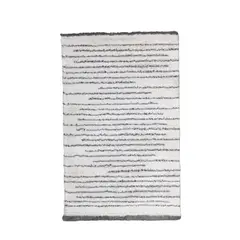 NIHM - Alfombra Art Deco Black 230x160 cm