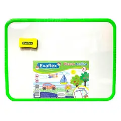 EVAFLEX - Pizarra Acrílica Evaflex 42x32cm Verde para Niños