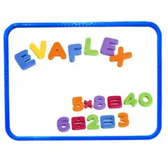 EVAFLEX - Pizarra Acrílica Evaflex 42x32cm Azul para Niños