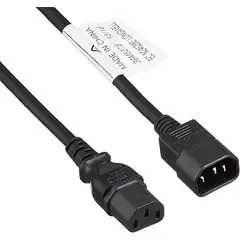LENOVO - Cable Poder Servidor C13 a C14 Universal 1.5 Metro Negro - 39Y7937