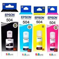EPSON - Pack Tinta T504 Colores Original