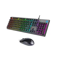 HP - Kit Gamer Teclado y Mouse KM300F Retroiluminado