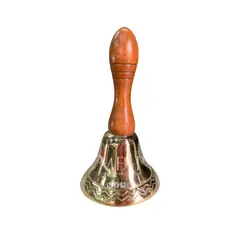 MFAP BRONCERIA Y ANTIGUEDADES - Campana con mango de madera N-5