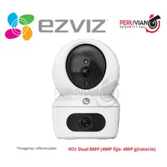 EZVIZ - Cámara H7c Dual 8MP 4mp-4mp