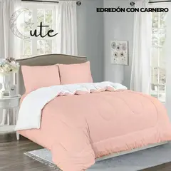 CASATEX - EDREDÓN CON CARNERO DE 2 PLAZAS