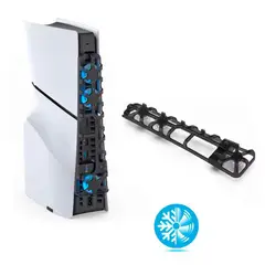 VARIOS - Cooler para PS5 Slim con Lector y Digital con 3 velocidades, luces, db